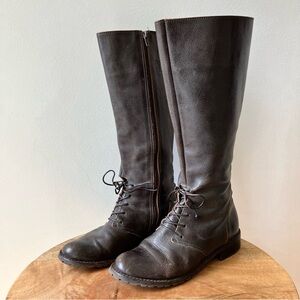 J. Jill | Lug Sole Lace Up Tall Equestrian Inspired Riding Boots